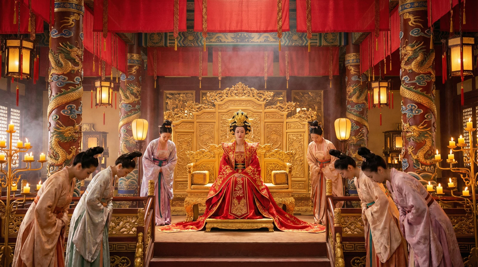 黑丝国产视频栏目古装宫廷大戏拍摄现场